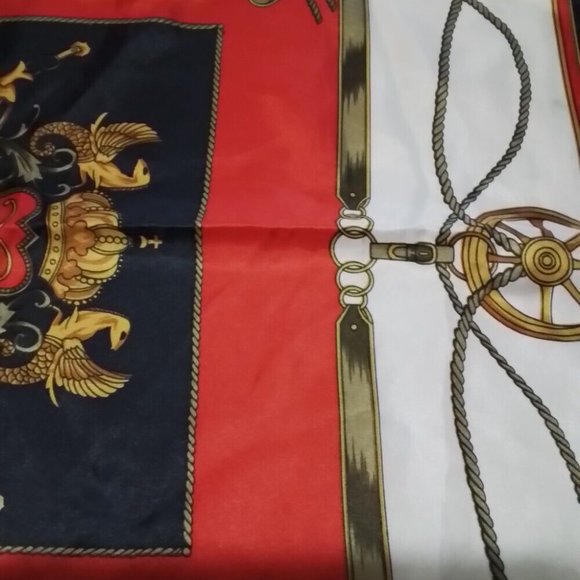 Matinto Silk Scarf Square Made In Italy Sk3 - Picture 4 of 9